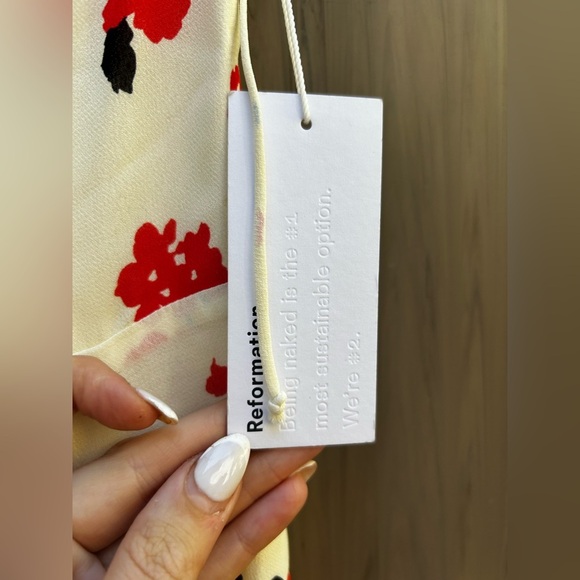 Reformation Juliette Dress in Chagall New with Tags! - Picture 9 of 12